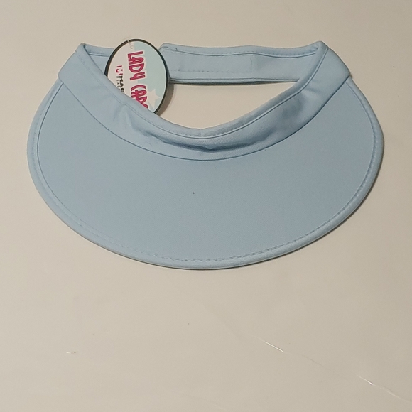 4 Women's Ladies Visor Cap Lady Summer Beach Light - Picture 2 of 8